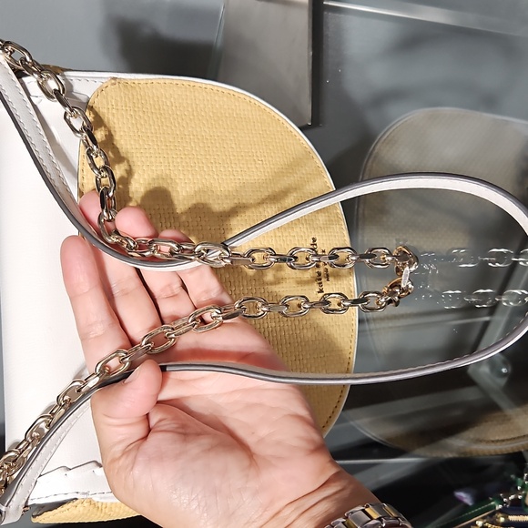 KATE SPADE NWOT ROBYN SADDLE BAG Crossbody with Chain Strap - Picture 11 of 11